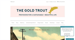 Desktop Screenshot of goldtrout.com